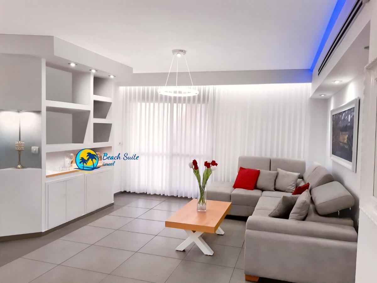 Beach Suite Israel- Private Jacuzzi Garden Suite & Gym, 3 Min Walk To Beach ביץ סוייט ישראל- ג'קוזי פרטי בגינה 3 דקות הליכה לים וחדר כושר Ашкелон Екстериор снимка